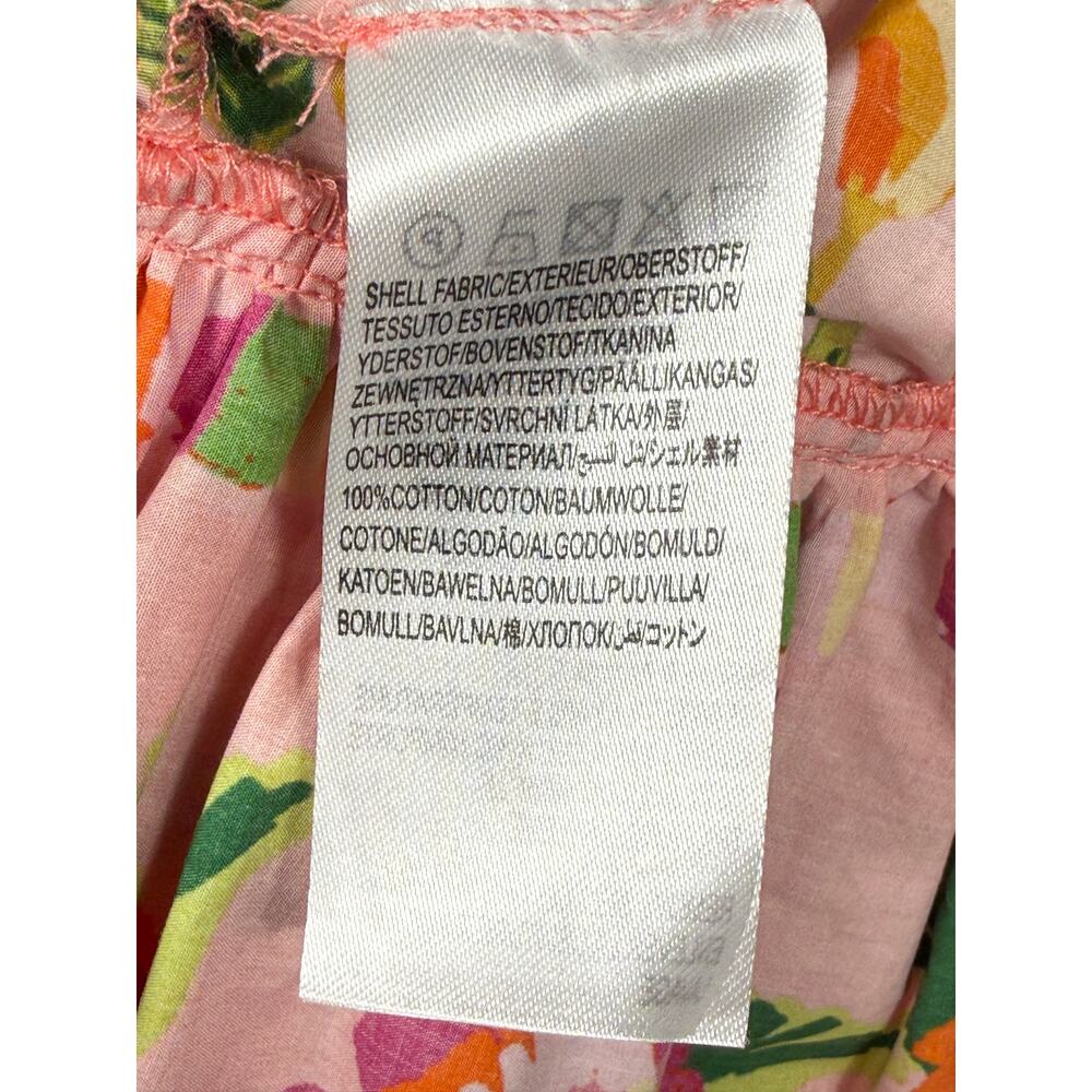 Anthropologie Farm Rio Painted Bananas Pink Mini Dress 100% cotton XS dress - Picture 11 of 12